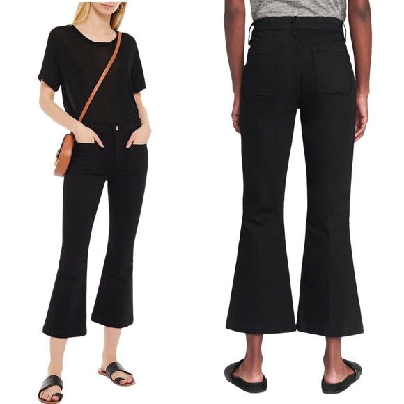 Frame Denim - Frame Le Bardot Crop Flare Jeans 25